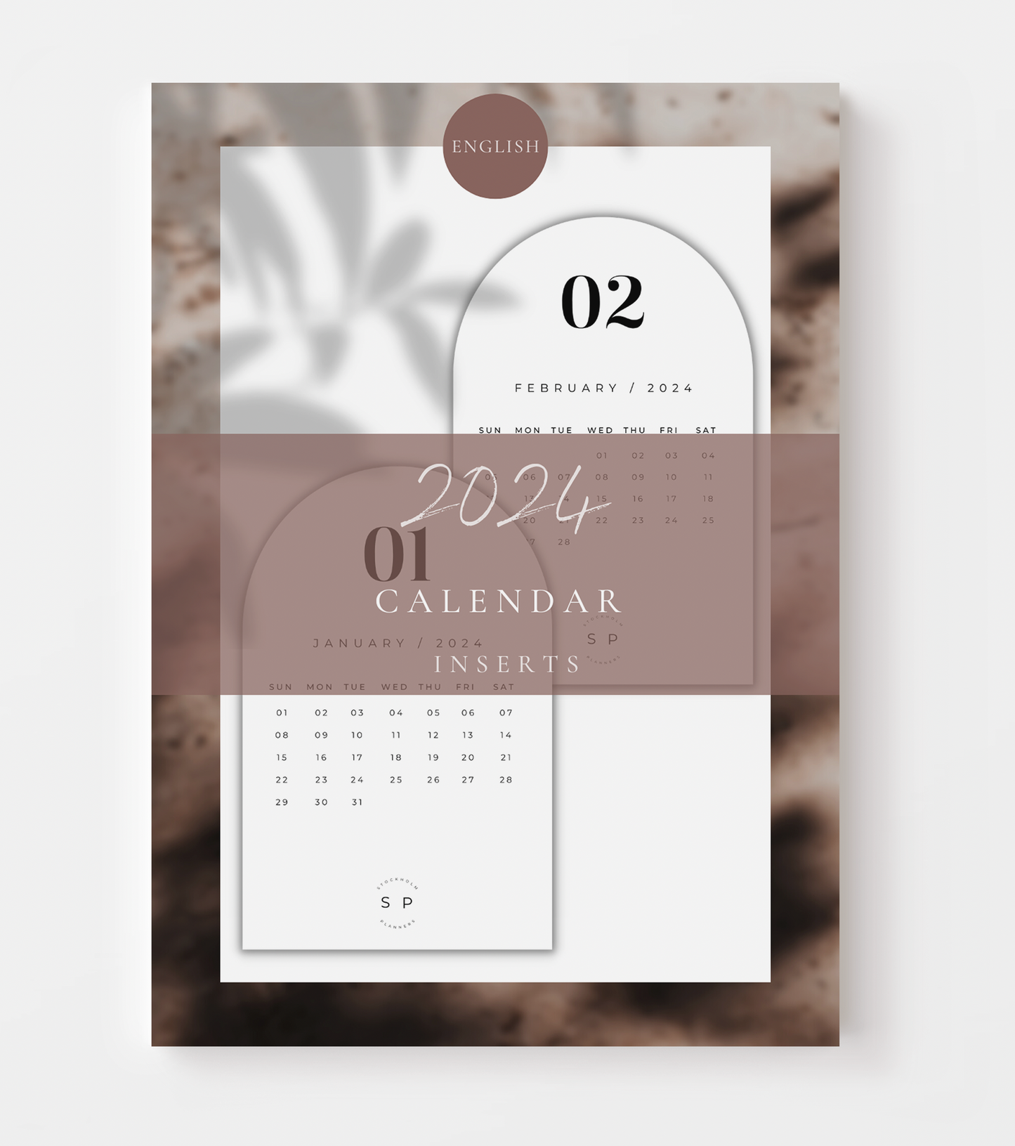 Calendar Insert 2024